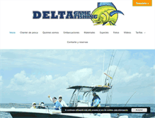 Tablet Screenshot of deltagamefishing.com